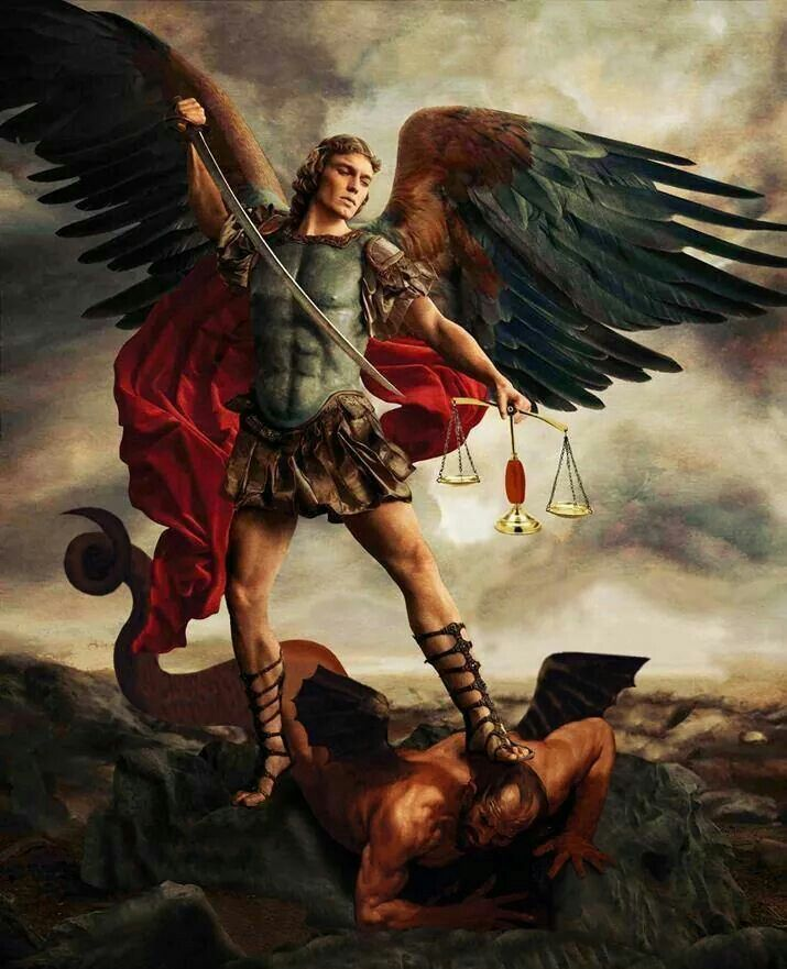 KristiTalmadge's tweet photo. @RealCandaceO St. Michael the Archangel knows how to deal with false prophets and selfish grifters who have no shame. https://t.co/geI2RlLgdW