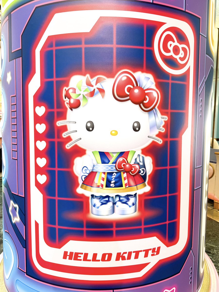 ___kittyuuki's tweet photo. ネオナツマツリⅢ初日おつ❣️今年もキティちゃんと楽しい夏を過ごせますように…🫶 https://t.co/LAXlvH0Rro