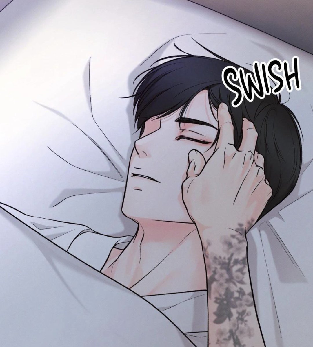 Byul_132001's tweet photo. ugh this is making me sick, the angst we're going to be experiencing through this season is just going to kill me (╥ ᴗ ╥)   

Mokeyon is so beautiful! those eyelashes are insanely pretty. i'm afraid to scroll and find out what happens after Nanjo wakes up.

#Borderline #미혹의경계