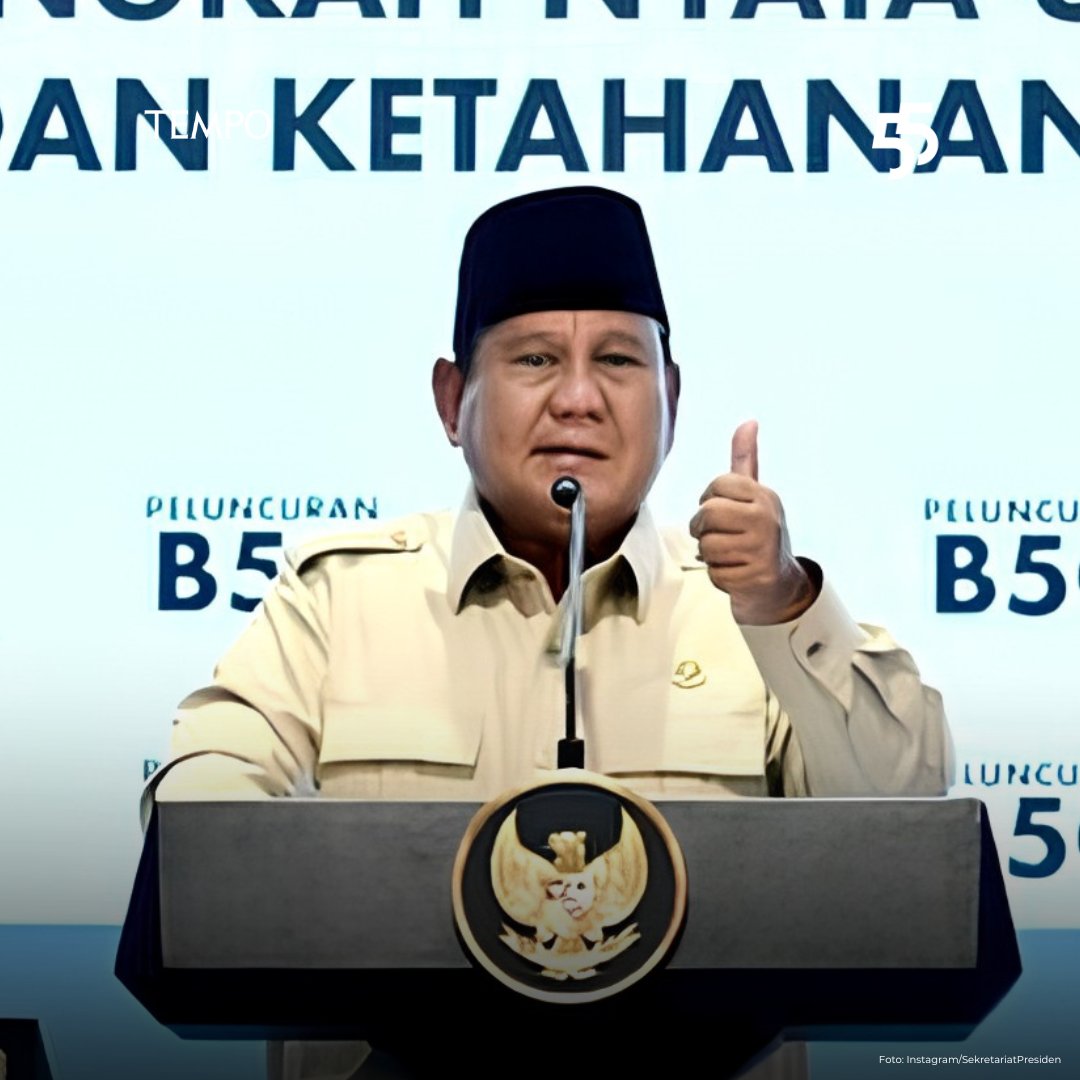 tempodotco's tweet photo. Prabowo: Berdosalah Pemerintah yang Membohongi Rakyatnya https://t.co/8HGvYKP4LZ