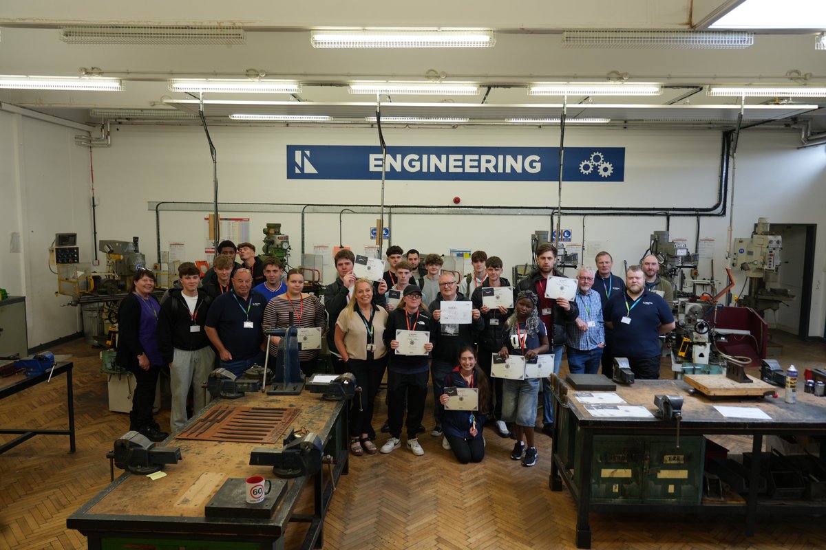 NNC_Worksop's tweet photo. Our North Notts College Engineering Department End-of-Year Awards 🏆⚙️

A huge congratulations to all of our learners for their hard work, dedication, and achievements throughout the year.

#NorthNotts #College #Engineering #StudentSuccess #AwardsCeremony #FutureEngineers #Proud https://t.co/eAvO5QfEWu