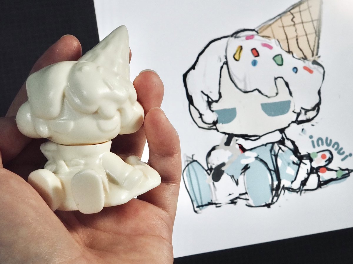 Post by いぬぬい on X: 塗ります🍦