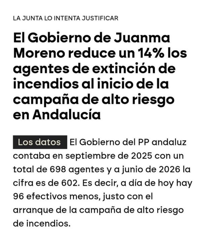 Vallearj's tweet photo. Votásteis toreros y recortes; NO QUISISTEIS LO PÚBLICO NI BOMBEROS. Las quejas a los responsables: @JuanMa_Moreno y @GaviraVox … https://t.co/p5yPmIghYr