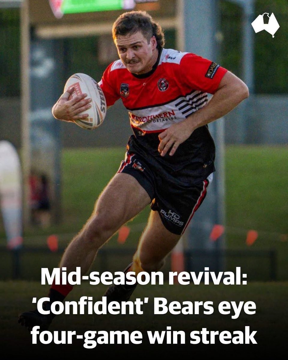NRLNT1950's tweet photo. The Bears are reaping the rewards of investment in their young group as they hunt a revenge win against Nightcliff, while the Rabbitohs take on the Raiders. Find out how to catch Round 10 action LIVE 👉 https://t.co/bn88jfLVSi
By @NTNewsSport1  @KommunityTV https://t.co/ORglq8i6kL