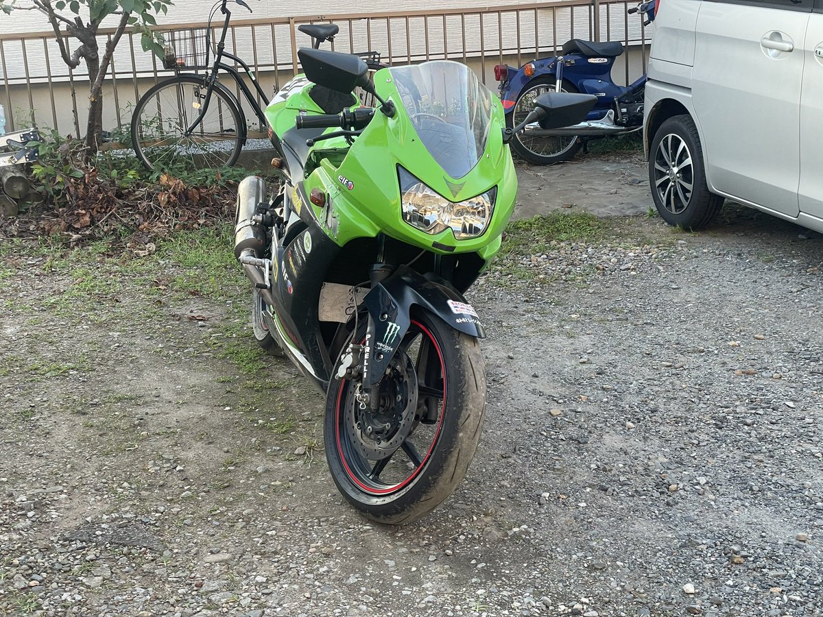 Kenpoko5291's tweet photo. 納車しました！
ninja250r
オーリンズ
バクステ
セミコン
その他もろもろ
即サーキット車両
山田さんありがとうございました！ https://t.co/lKM4GGO55t