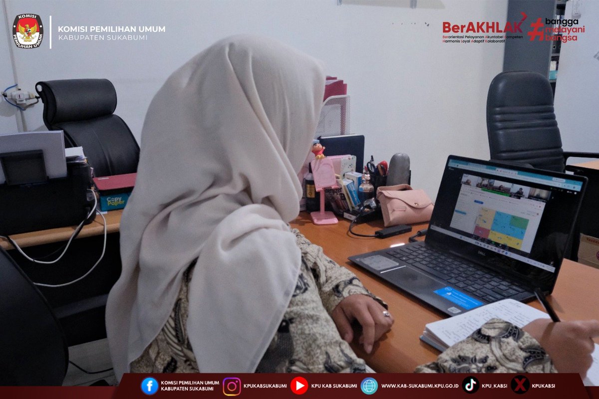 kpukabsi's tweet photo. Kegiatan ini bertujuan untuk mendukung percepatan implementasi Manajemen Talenta di lingkungan Sekretariat Jenderal KPU serta memberikan pemahaman mengenai tata cara pengisian data pada Aplikasi SIMATA bagi Pejabat Manajerial Eselon III dan Pejabat Fungsional Ahli Madya. https://t.co/nr8QUiCLAJ