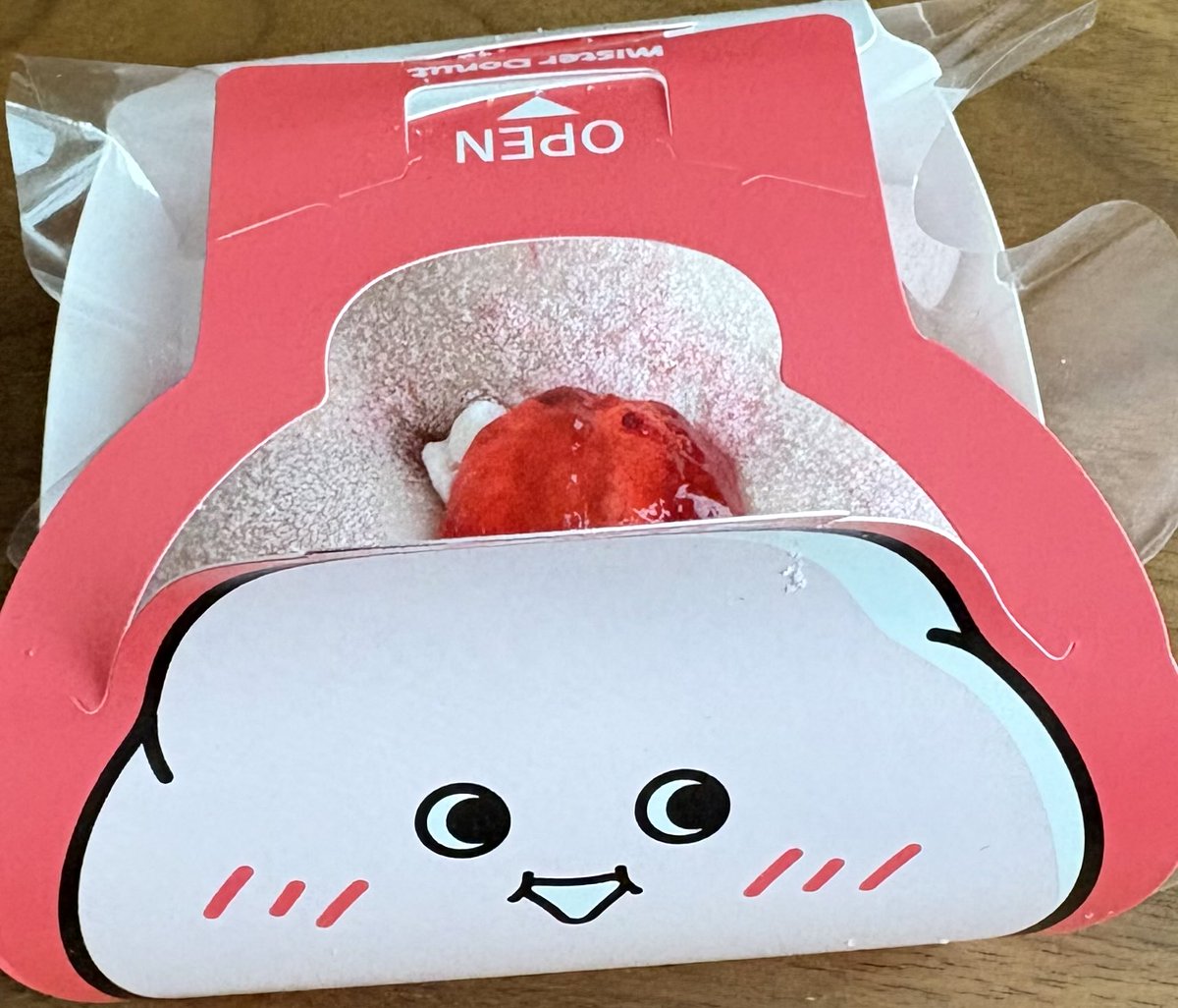 akaikeso's tweet photo. 初もっちゅりん🍩
きなこが一番好きでしたが、写真を撮り忘れるという…📷😱 https://t.co/8sBXfmUG1Q