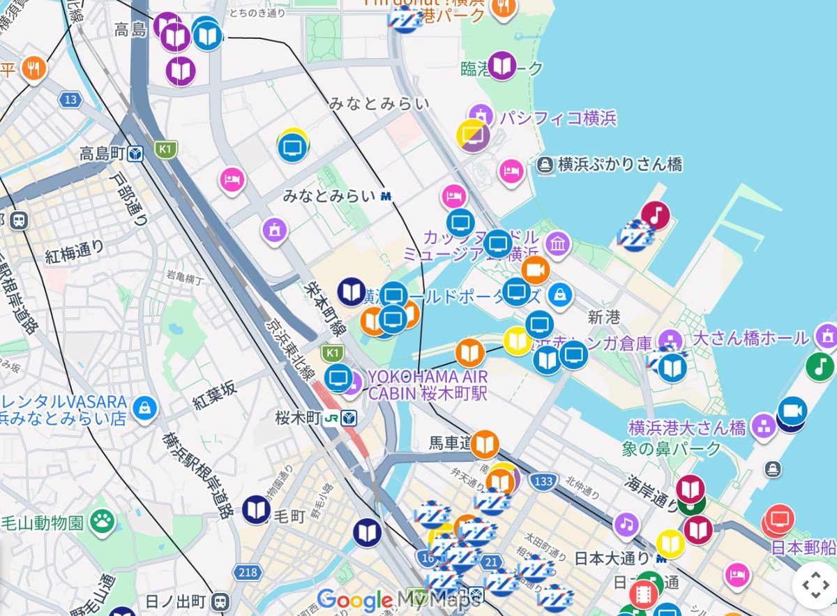 hinatashimizu's tweet photo. 5期生LIVEに参戦される皆さん、ぴあアリーナmm付近はメンバーが訪れた聖地が沢山あります！

https://t.co/HkCvflAG93

特に関内のほうにいくと、レジェわんで紹介されたお店が沢山あります！

聖地巡礼地図にまとめてありますので、ランチや観光などの際にお役立てください

#横浜おもてなし隊 https://t.co/QwF05v0iDz