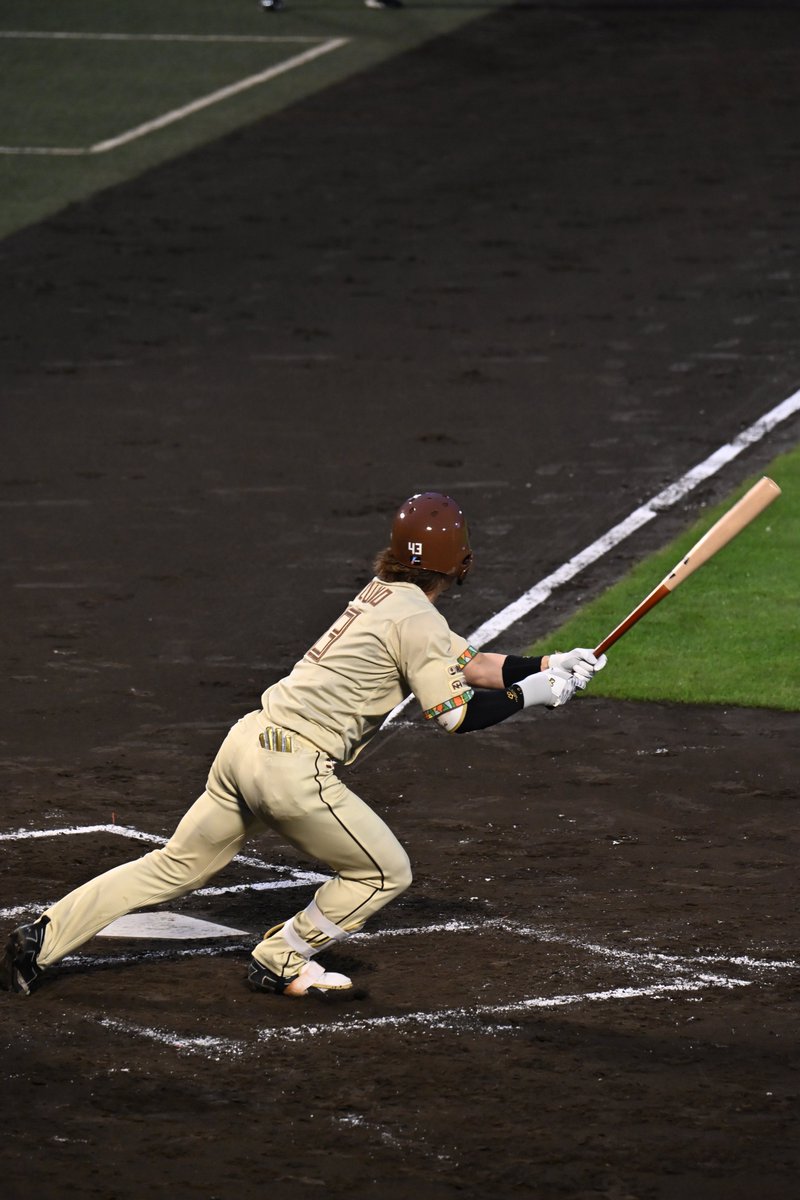 31sbta9_'s tweet photo. 見に行く試合でいつもヒット打ってくれる水野達稀さんദ്ദി ˃ ᵕ ˂ )

20260704🏟️楽パ
#lovefighters #ドミれ #水野達稀 選手 https://t.co/PNcu7wZcWP