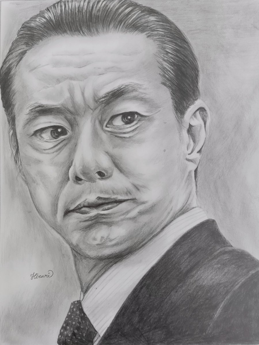 鉛筆画
