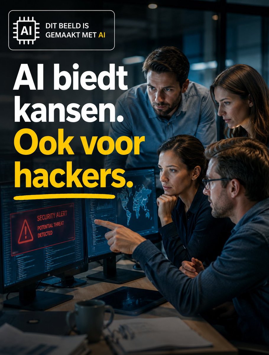 EUinNL's tweet photo. 🤖 AI leert razendsnel. Cybercriminelen ook.
Daarom komt de EU met een actieplan dat landen, bedrijven en experts beter laat samenwerken, kwetsbaarheden sneller opspoort en de cyberbeveiliging versterkt. 🔐
https://t.co/CUhlHfpgck https://t.co/LmzKsIbS2u