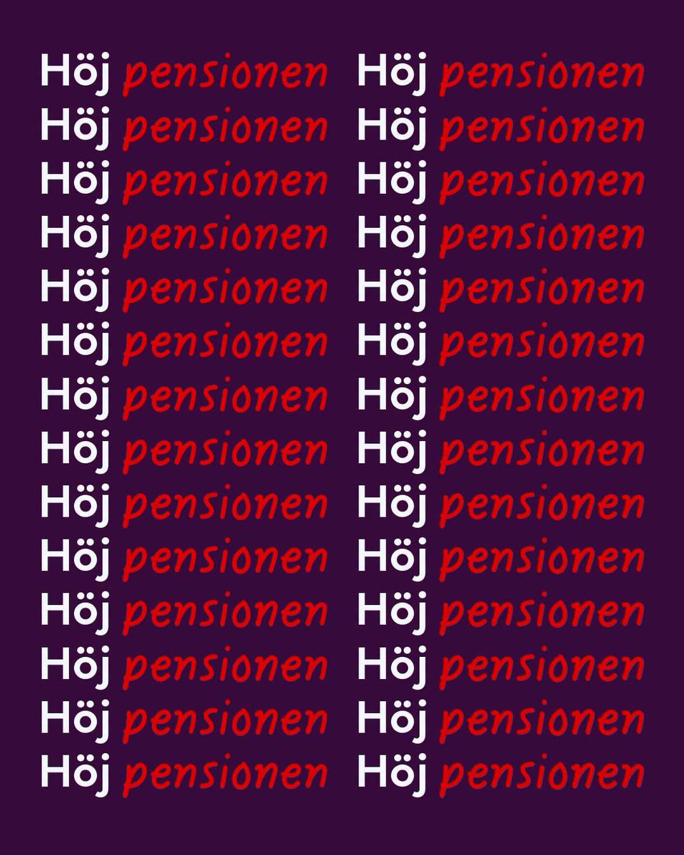 hoganasLO's tweet photo. Pensionen måste bli högre för dem som byggt Sverige genom ett helt arbetsliv. Ingen ska känna oro när det är dags att gå i pension. https://t.co/50h7dHqFOl