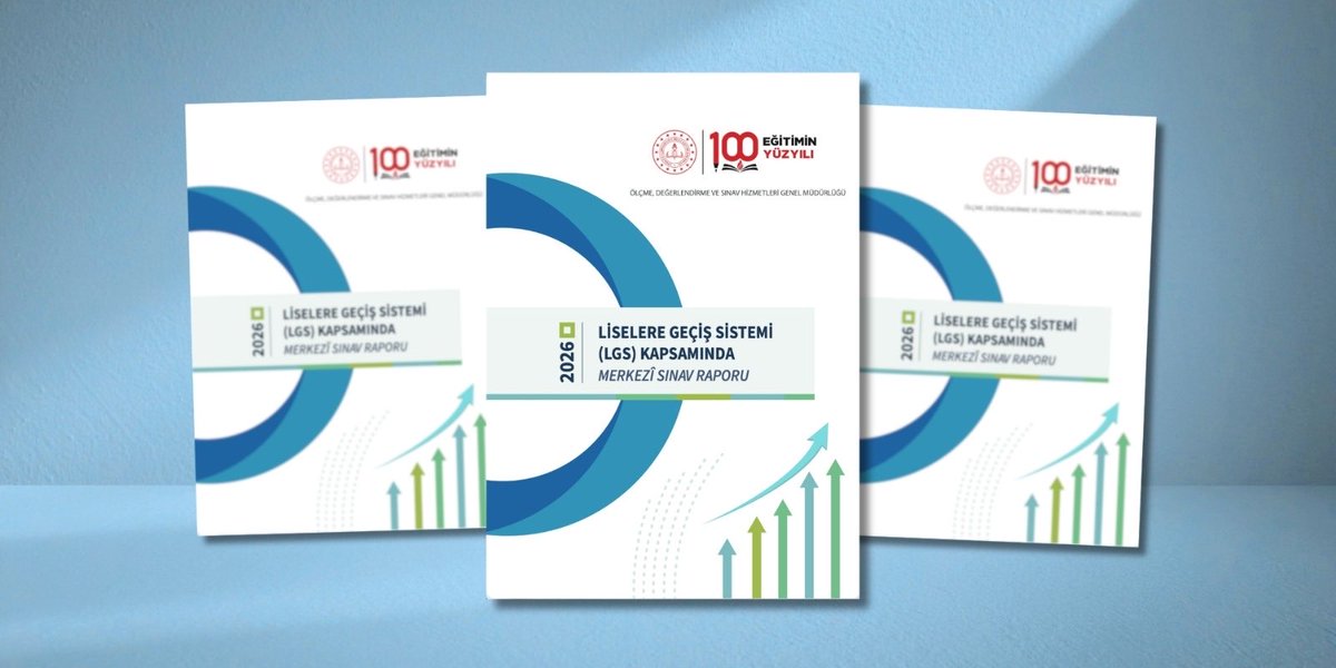 tcmeb's tweet photo. 📢 “2026 LGS Kapsamında Merkezî Sınav Raporu” Yayımlandı

“2026 LGS Kapsamında Merkezî Sınav Raporu”nda öğrencilerin merkezî sınavdaki sonuçları ayrıntılı olarak incelendi, sınavdaki alt testlere ait dağılımlar değerlendirildi ve testin psikometrik özellikleri hakkında detaylı sonuçlara yer verildi.

👉🏻 https://t.co/j7ZDm1yqar
