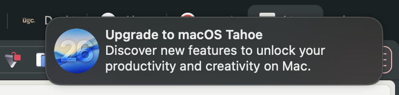 PaulSupy's tweet photo. Tahoe

the name comming from @Apple , :- https://t.co/MT4gcM4eH8