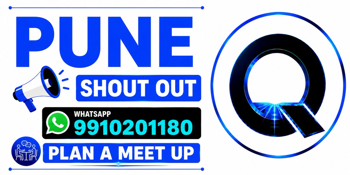 thequantindia's tweet photo. 📍 Pune Community Meetup!

If you're in Pune on 10th, 11th, or 12th July, give us a shout-out! Let's catch up over coffee, exchange ideas, and have an informal trading chat at Viman Nagar. Looking forward to meeting you all! https://t.co/ux4ddJe6iu