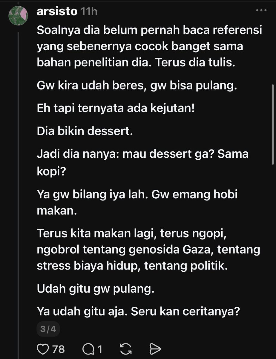 kochengoyen_69's tweet photo. Sedikit cerita yang bikin adem di tengah huru hara resminya “Ancaman Nonmiliter terhadap komunitas LGBT🏳️‍🌈”. https://t.co/IGCFbCJ8Ul