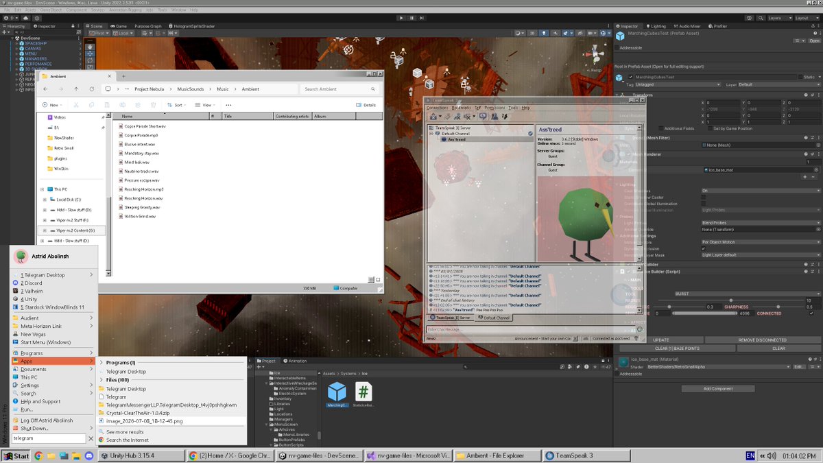 beyond_nebula's tweet photo. when you’re being mean to me just know this is how my windows UI looks like so you have all the right to be mean... https://t.co/GRFoxuqRGg