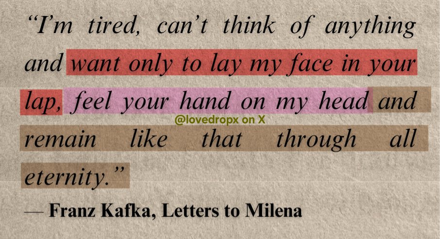 lovedropx's tweet photo. — Franz Kafka https://t.co/DvfzrUk7xc
