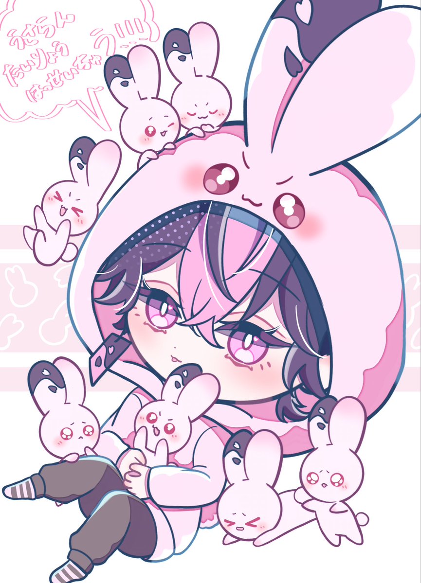 yoineco_lll's tweet photo. マロリク~~~🐰🌸🐰 https://t.co/vrXLZ3MjRZ