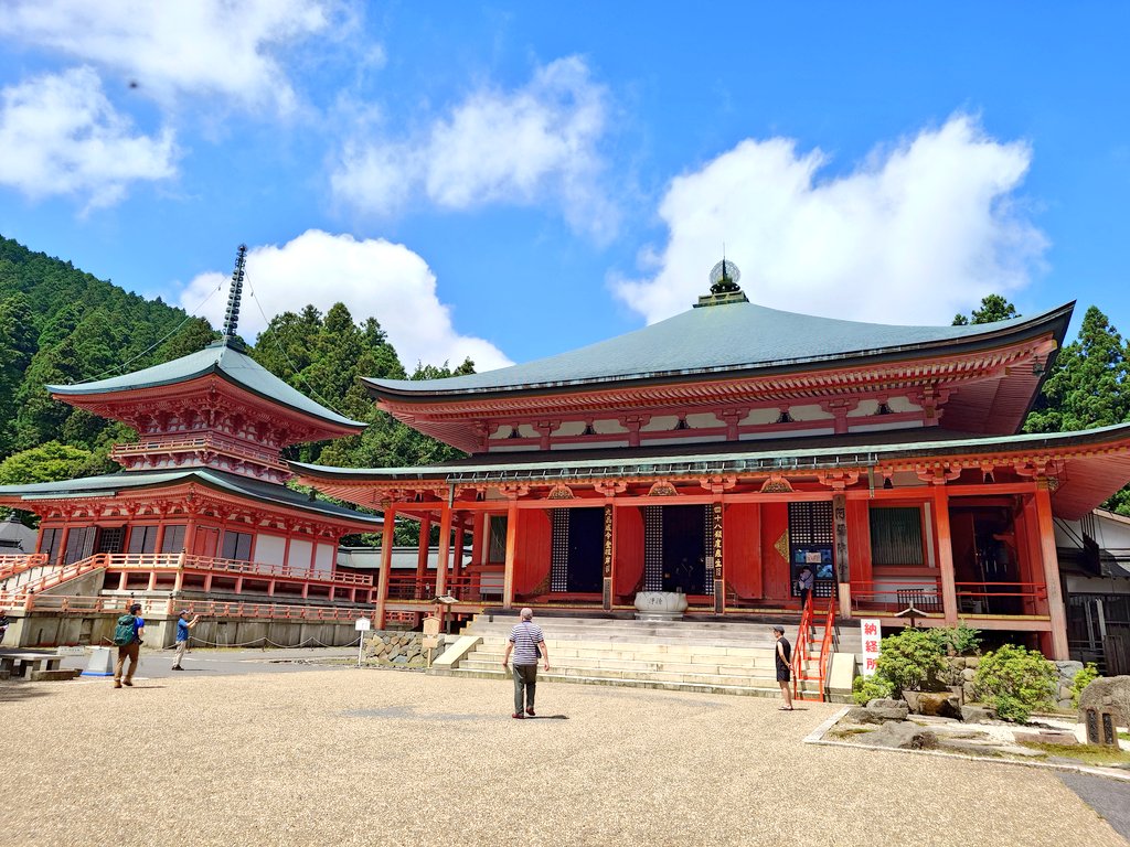 iEspafmr's tweet photo. 東塔と阿弥陀堂
#わんまん通訳ガイド 
#世界遺産 
#山口陽世 
#鶴崎仁香 https://t.co/gKz6QfCFEV