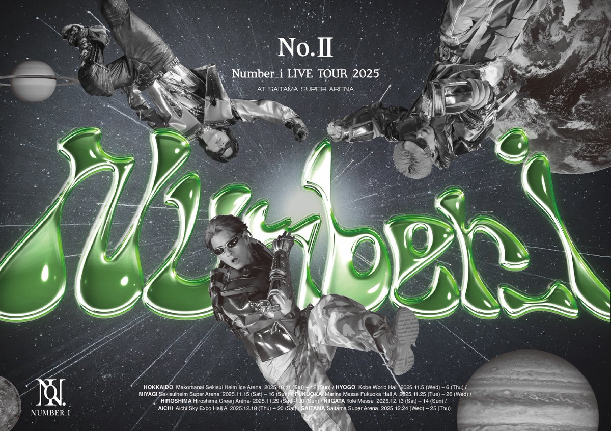 TOWER_Online's tweet photo. Number_i、8月19日リリースのライヴ映像作品『Number_i LIVE TOUR 2025 No.Ⅱ』通常盤収録の「No.Ⅱ 密着ドキュメンタリー」インタビュー・ダイジェスト映像公開

https://t.co/4Xz9HeccnS

#Number_i
#タワレコオンライ���ニュース https://t.co/b3p9GXmG4W