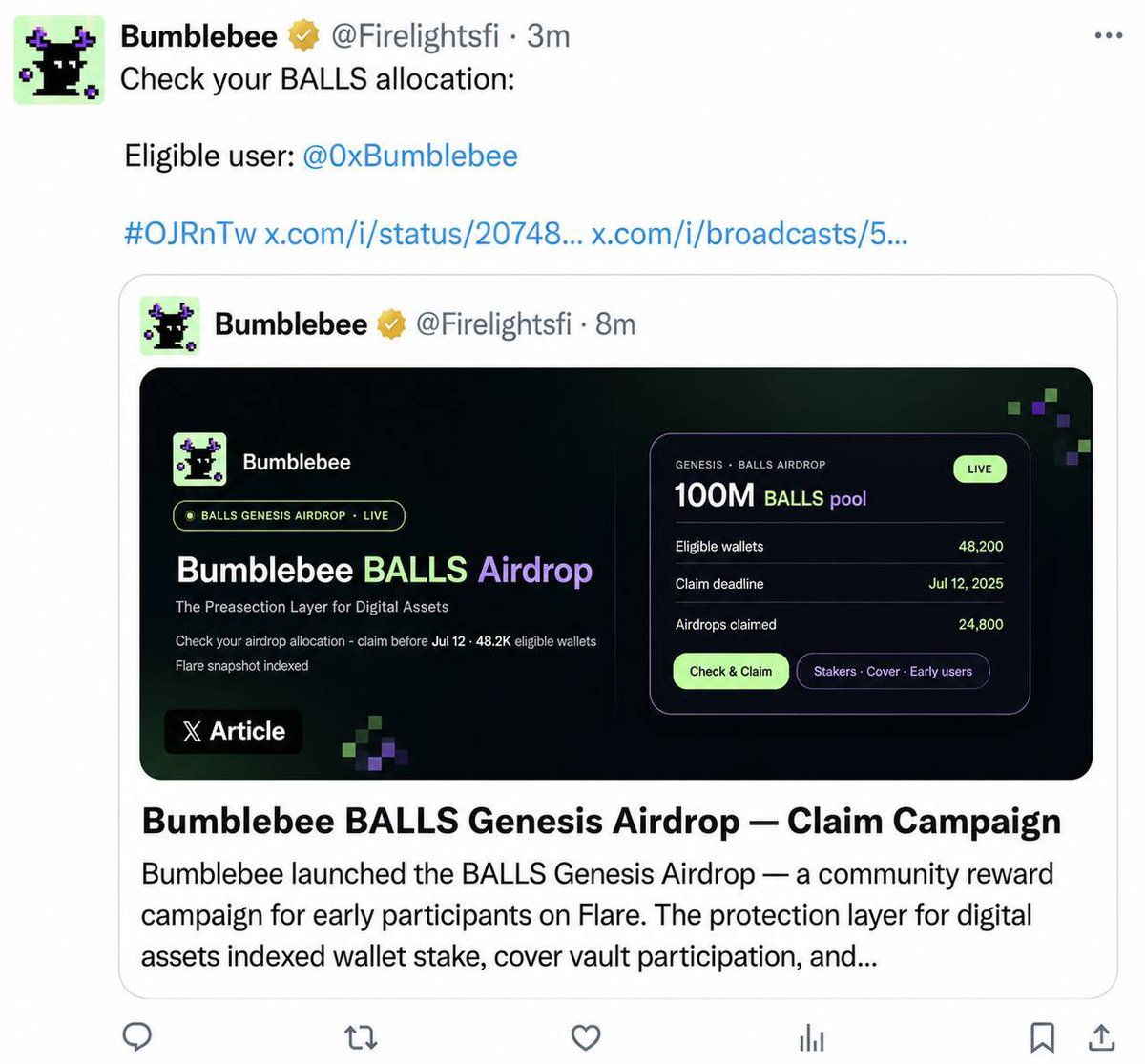 Bumblebee tweet media