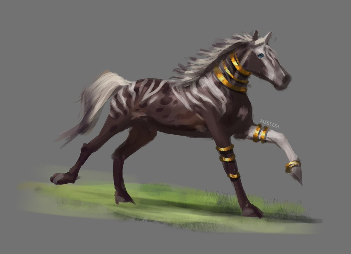 beesa_beesa's tweet photo. As a horse artist, I don't always choose regular horses for my drawing warm-ups. Sometimes I look for horse characters that have unusual patterns or multiple accessories to make it more challenging :D
🎨Software: Krita
#fantasyoc #digitalsketch https://t.co/QV7f2AdS9w