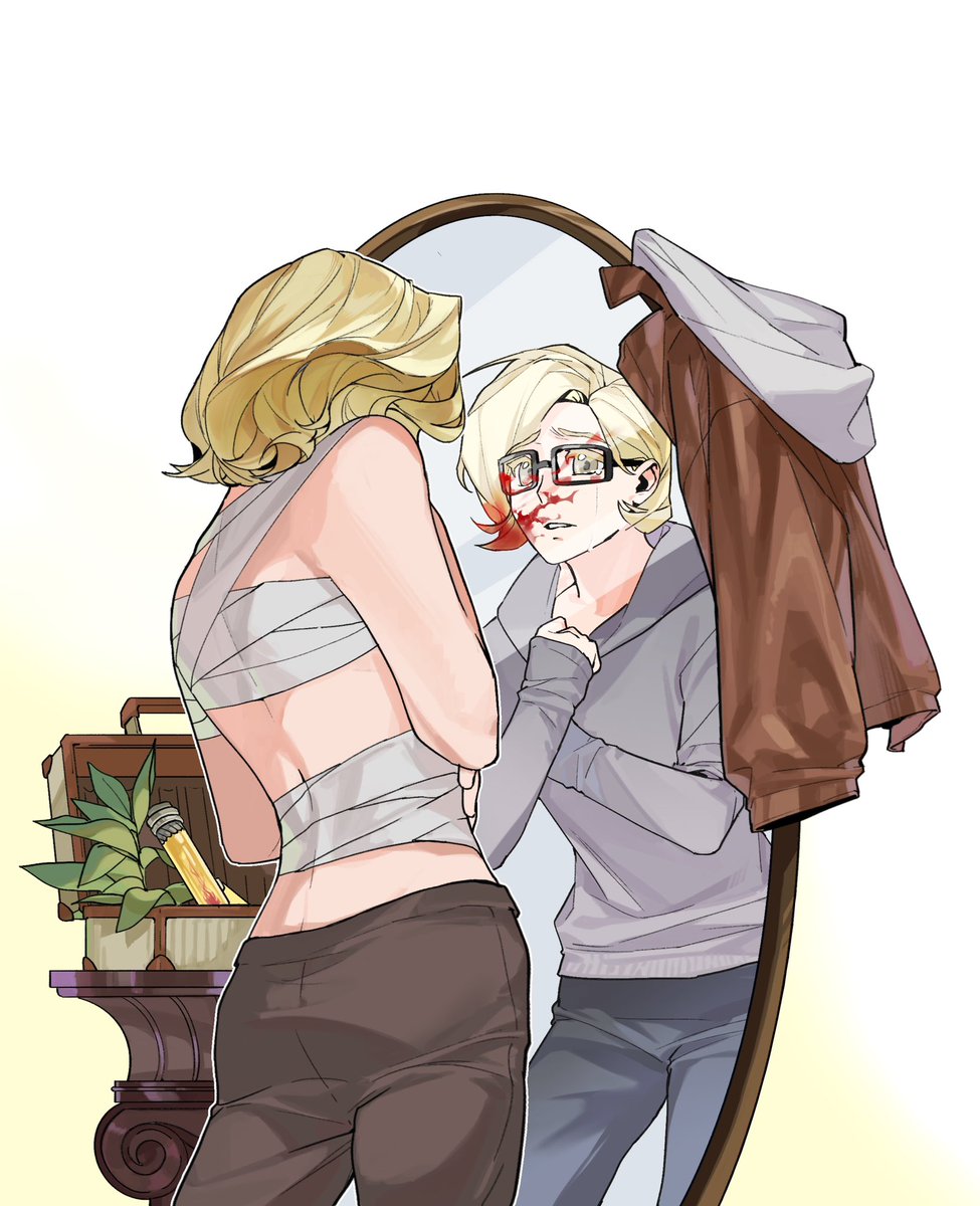 Ackermanke5k's tweet photo. “我有弥补这一切吗？”
#Re9 #ResidentEvil 
#graceashcroft https://t.co/ozpEbX3PnS