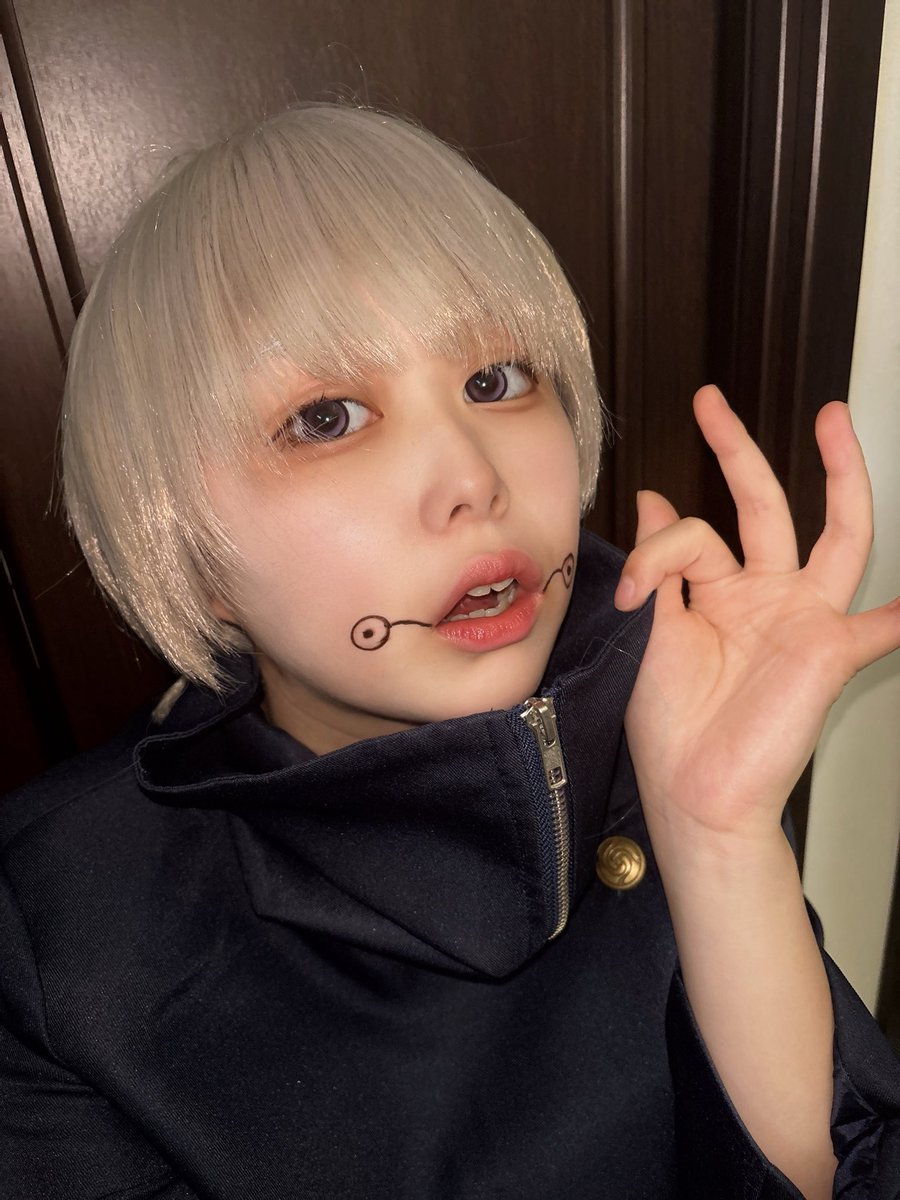 kk_a266's tweet photo. cos / 狗 🍙
 #呪術廻戦コスプレ https://t.co/7L8jCegj0p
