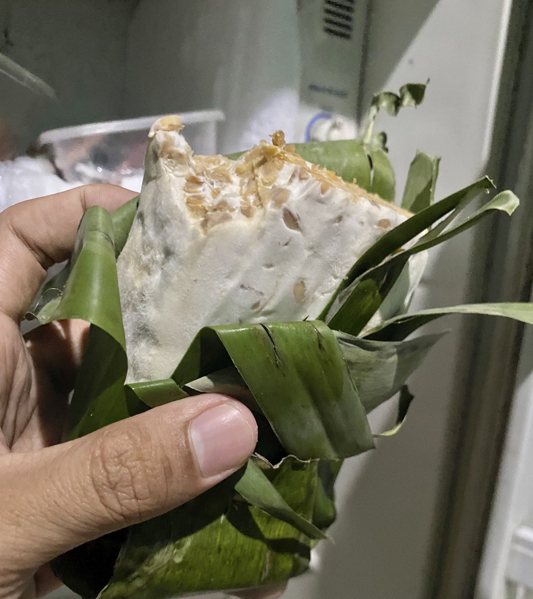 menbrrr's tweet photo. ini baru makanan orang have, kalian suka tempe mentah gak? https://t.co/HK37JhyxT3