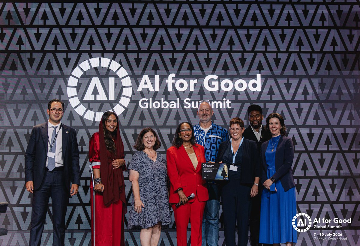 lamia1507's tweet photo. A brighter future begins with an idea!
I was honored to serve as a judge for the Women Entrepreneurs Shaping the Future competition at the AI for Good Summit, supporting innovative solutions that make a meaningful difference in people’s lives.
@alwaleed_philan @AIforGood 
#AiForGood
