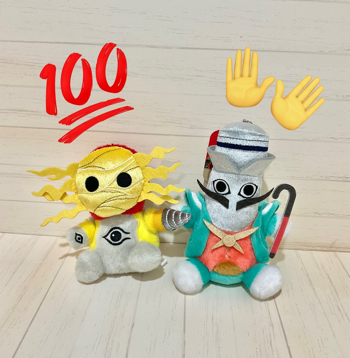 u_kiddyland's tweet photo. 🍀キャラクターコーナー🍀

＼　新商品のお知らせ　／

タローマンから新しい商品が登場です❗️

タローマンぬいぐるみマスコット　地底の太陽
タローマンぬいぐるみマスコット　水差し男爵

とっても可愛いので、ぜひチェックしてください❗️

#タローマン https://t.co/UbQEteuyuy