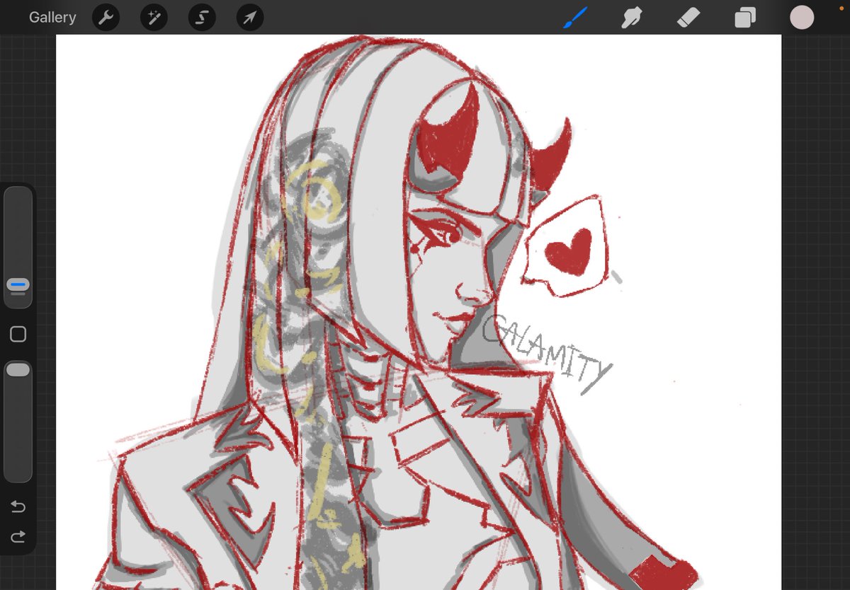 bloodysoulsword's tweet photo. wip of my beloved wife. shion i love you.  

#shion #overwatch https://t.co/XYAPjluGJT