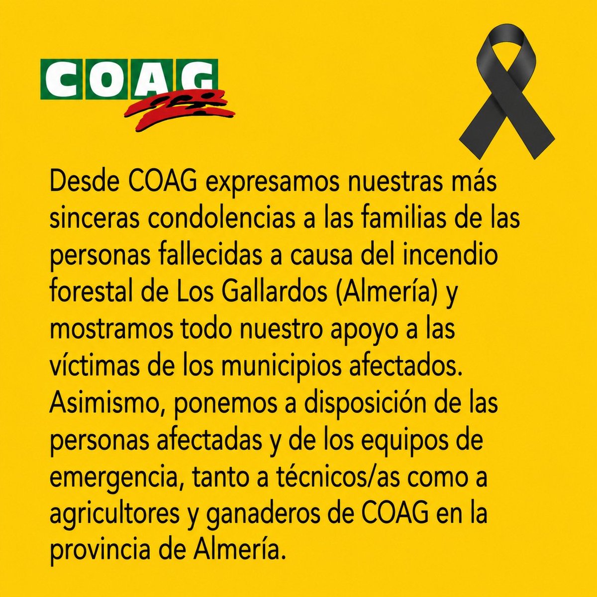 La_COAG's tweet photo. https://t.co/01ALbTwMsL