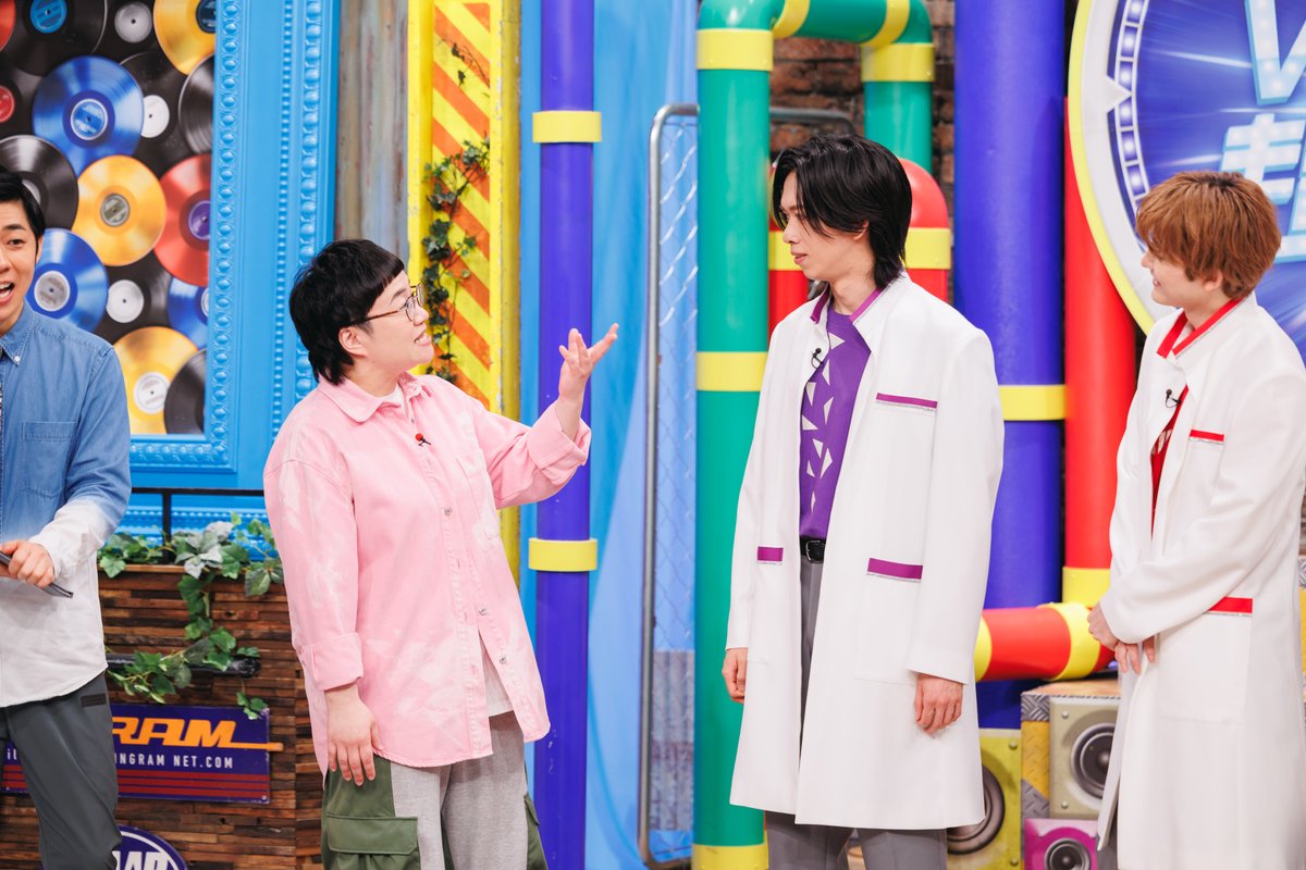 vs_bullettrain's tweet photo. 🚅 #VS超特急 5⃣4⃣本目
【Hulu】先行配信スタート⚡
https://t.co/QsSf0VQk0s

ハリセンボン春菜と遊び開発🚀

画像に即興でツッコめ💥🫲🏻
リョウガに似たのがいっぱい⁉

とにかくツッコませろ❗️
神ボケチャレンジ🐴🏖️⛑

🚉ただいまホームに到着いたしました
ごゆっくりお楽しみ下さい😊 https://t.co/NYZ4Rq2Glt