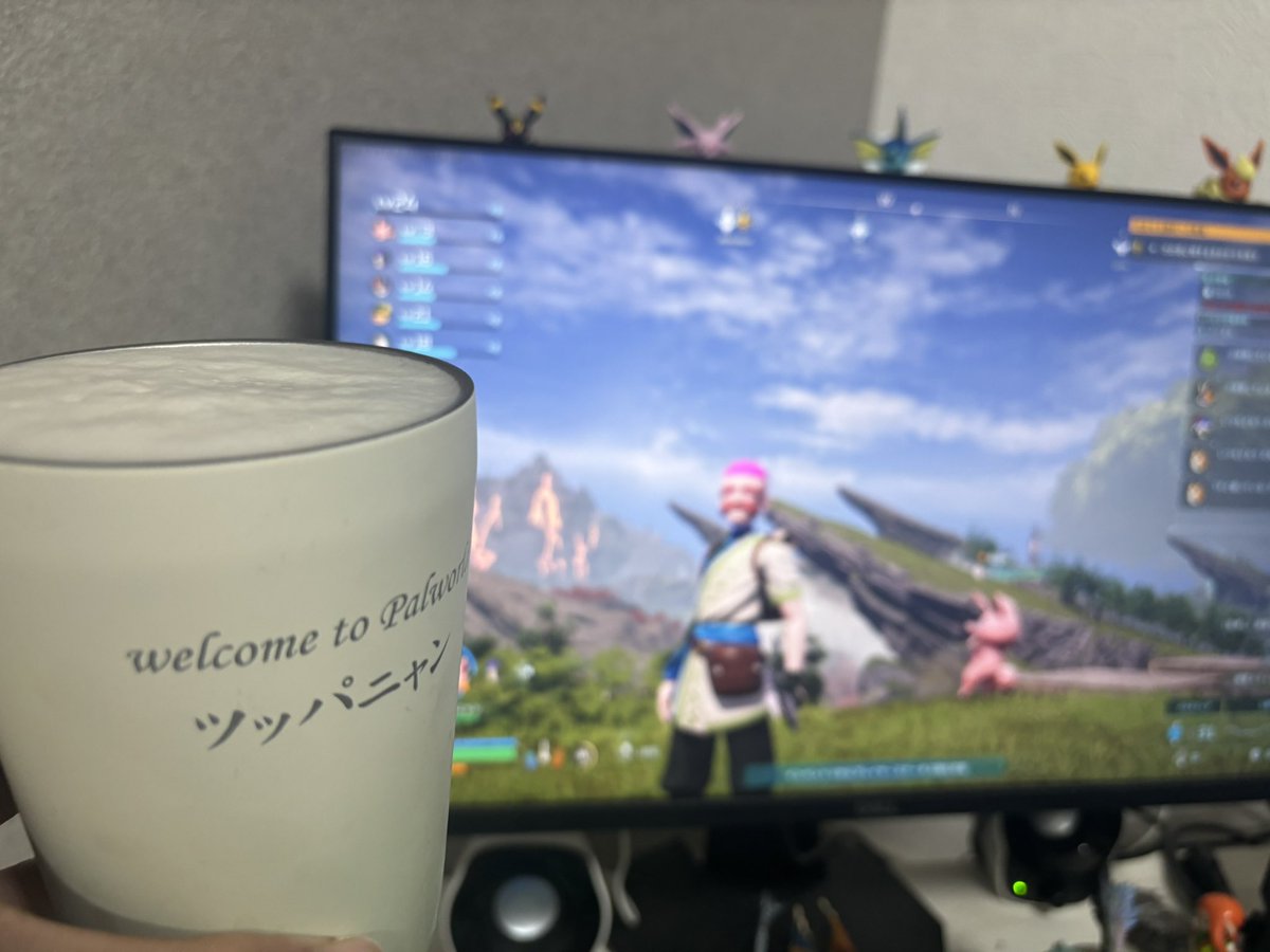 nk810rush's tweet photo. 祝パルワールド正式リリース https://t.co/rTW8SjzYLX