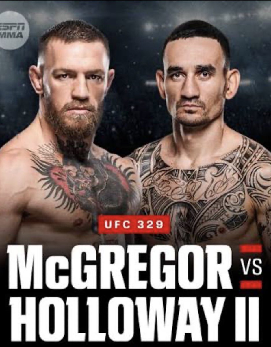 MATCHPULSE29's tweet photo. Connor McGregor Vs Max Holloway 

Connor returns to the octogan after half a decade away from the scene. He’s defeated Max Holloway before but that was before his epic run that saw him become the champ champ. 

This time Max Wins by KO/TKO available on Bet365 @ 1.80 https://t.co/A4PbBxmvMl