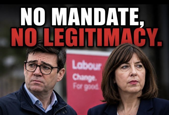my_magnets's tweet photo. @PolitlcsUK He has #NoMandate. 
He and the PLP have sidelined and denied democracy within #UKLabour Members.
Many are cancelling their membership and soon @andyburnham will be leading a hollowed out version of the Labour Party.
#GeneralElectionNow https://t.co/vVBvqeakrg