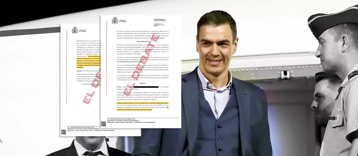 EmilioMayer8's tweet photo. @oscarlopeztwit Moncloa no niega el uso del Falcon por las hijas de Sánchez y confirma que no registra ni destinos ni acompañantes en los vuelos https://t.co/a3QqDl8m1u