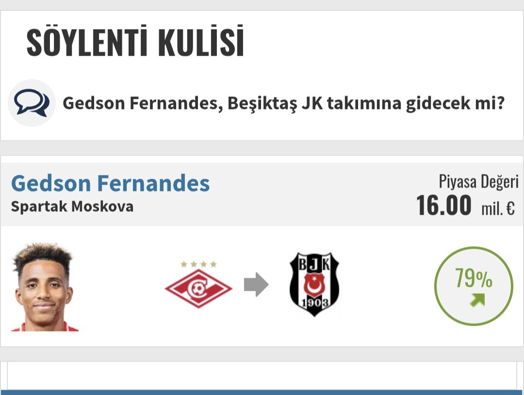 BJKNetworkTR's tweet photo. Gedson Fernandes gelsin mi? https://t.co/BRzWE0qaoV