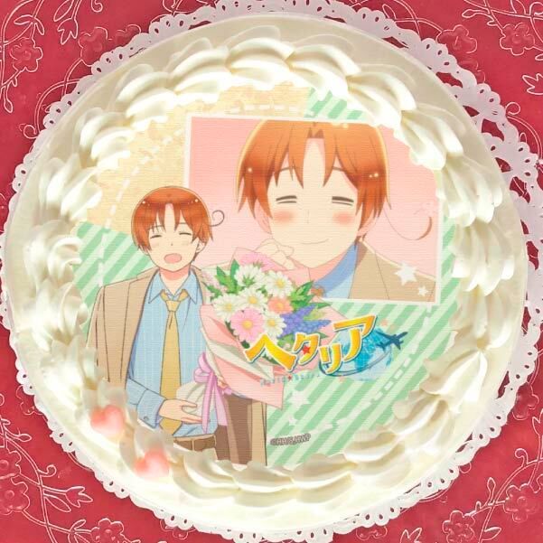 animateonline's tweet photo. 🎂予約中🎂

アニメ『ヘタリア World☆Stars』の定番柄スイーツが登場💐✨

イタリアたちが花束を持ったイラストと場面写を組み合わせたキャラクターケーキ♪

特典は【ポストカード】を付属！

#ヘタリア #ヘタリアWS
https://t.co/iuwedNDLua https://t.co/JImG2ddTjH