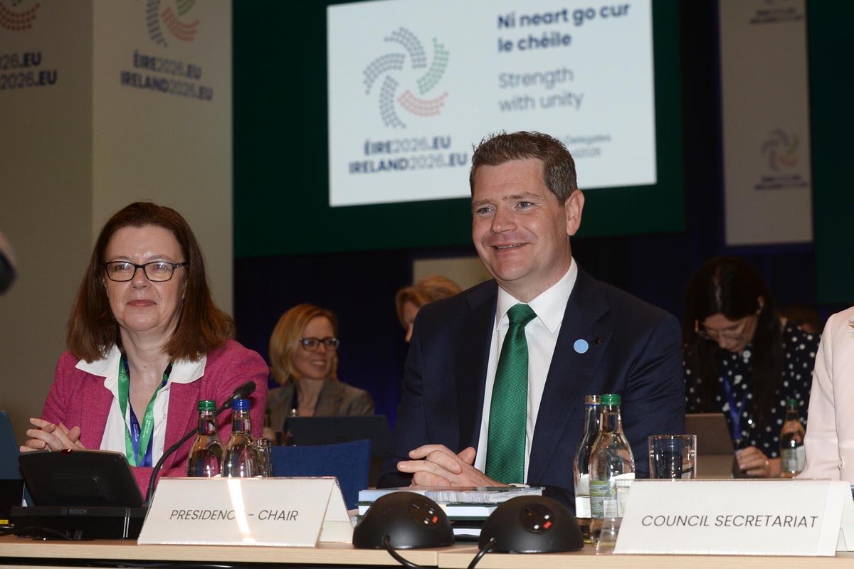 Ireland2026eu's tweet photo. First plenary meeting on mobilising Private Finance for Scaling SMEs underway at today’s Informal Competitiveness Council meeting in Dublin 🤝 https://t.co/iYM5YnPbQv
