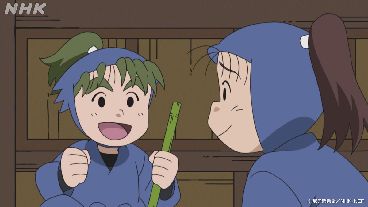 nhk_animeworld's tweet photo. 来週の #忍たま は

13(月) 川西左近の性格の段
14(火) 熱い心での段
15(水) 正夢厳禁の段
16(木) 立派な鐘つきヘムヘムの段
17(金) 変装の達人の段

池田先輩が、足をすべらせて頭をうってしまった。
それを知った保健委員の川西先輩は…
https://t.co/HAqnlxVwl8 https://t.co/Xp0WW1U19c