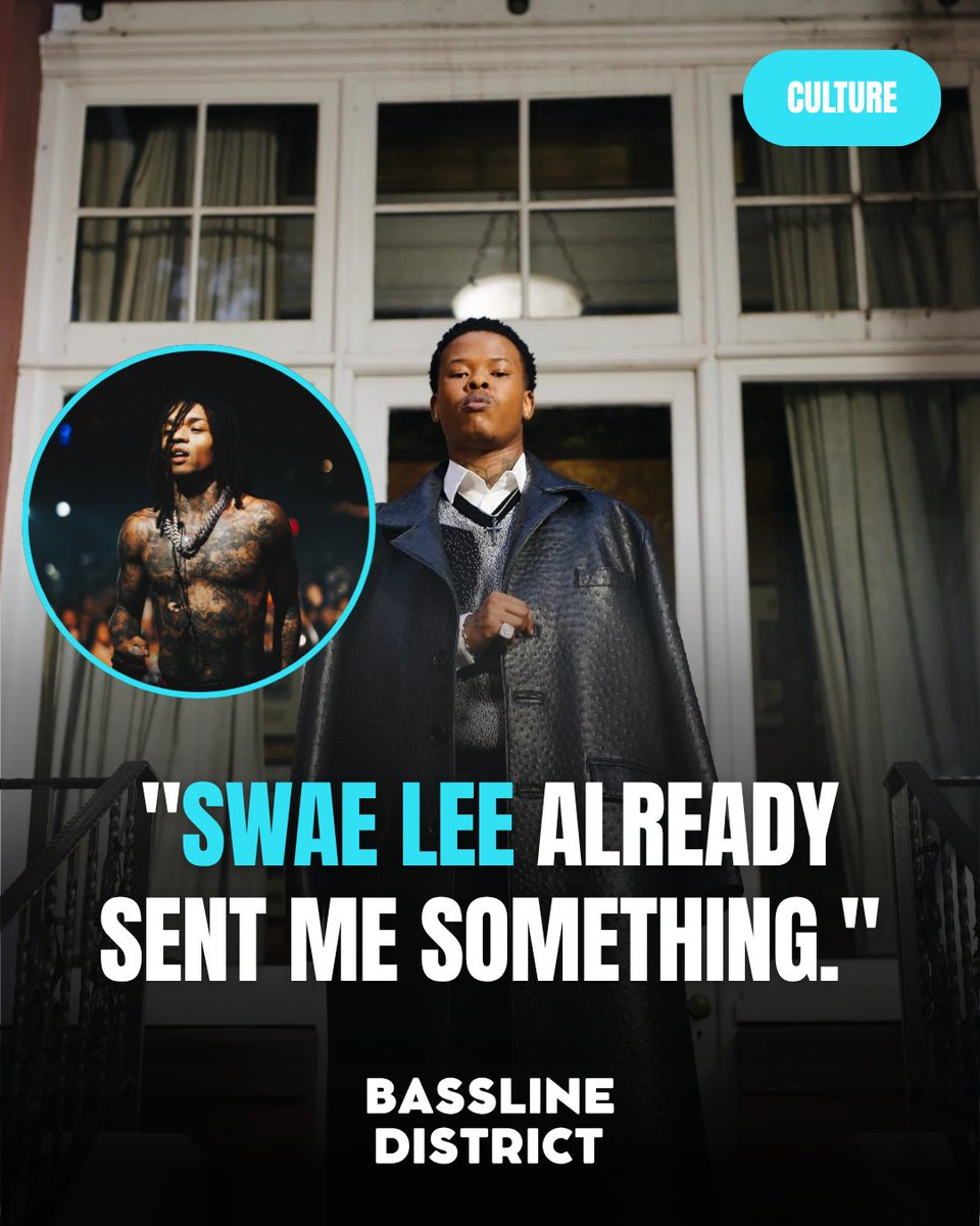 bassline_ZA's tweet photo. A @Nasty_CSA x @SwaeLee collaboration could be on the way.
During a recent Twitch stream, Nasty C revealed that Swae Lee has already sent him something.
#BasslineDistrict #NastyC #SwaeLee #SAHipHop #HipHop https://t.co/Af6wSER62p