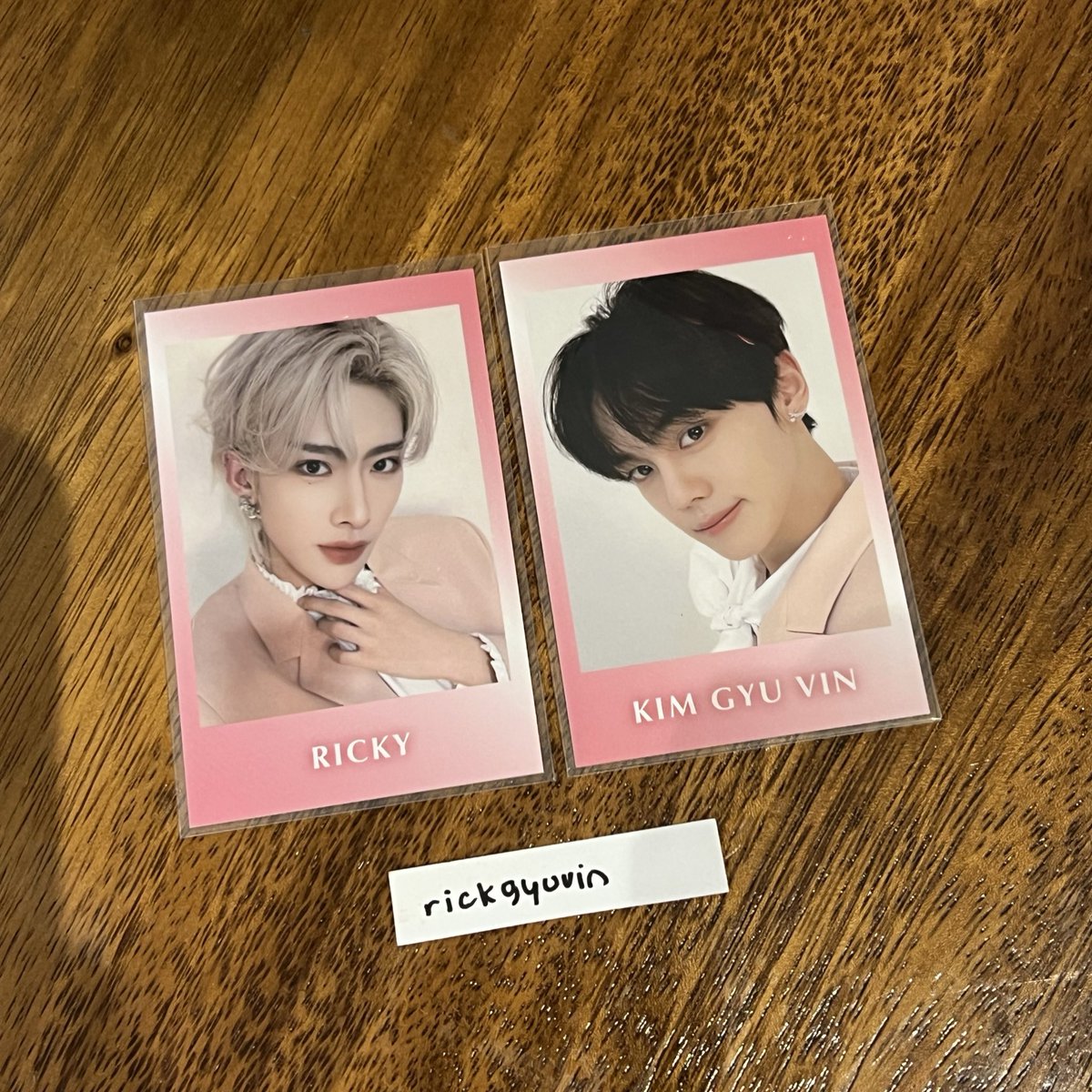 rickgyuvin's tweet photo. wts lfb ph zb1

✧ ricky &amp; gyuvin yura yura polaroid pcs set
— P400 + pf + lsf
— mop: gcash | mod: jnt

🏷️ zerobaseone zeroni zhang hao taerae jiwoong matthew gunwook yujin keyring line friends zeroni pc prezent ld photocard qs cinema paradise withmuu appmu https://t.co/zsgI5M4bJX
