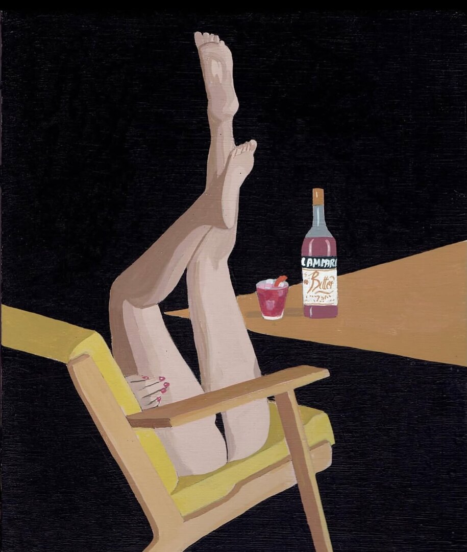 pulpbrotherart's tweet photo. #campari #lesiman https://t.co/uYvFvB2qkN