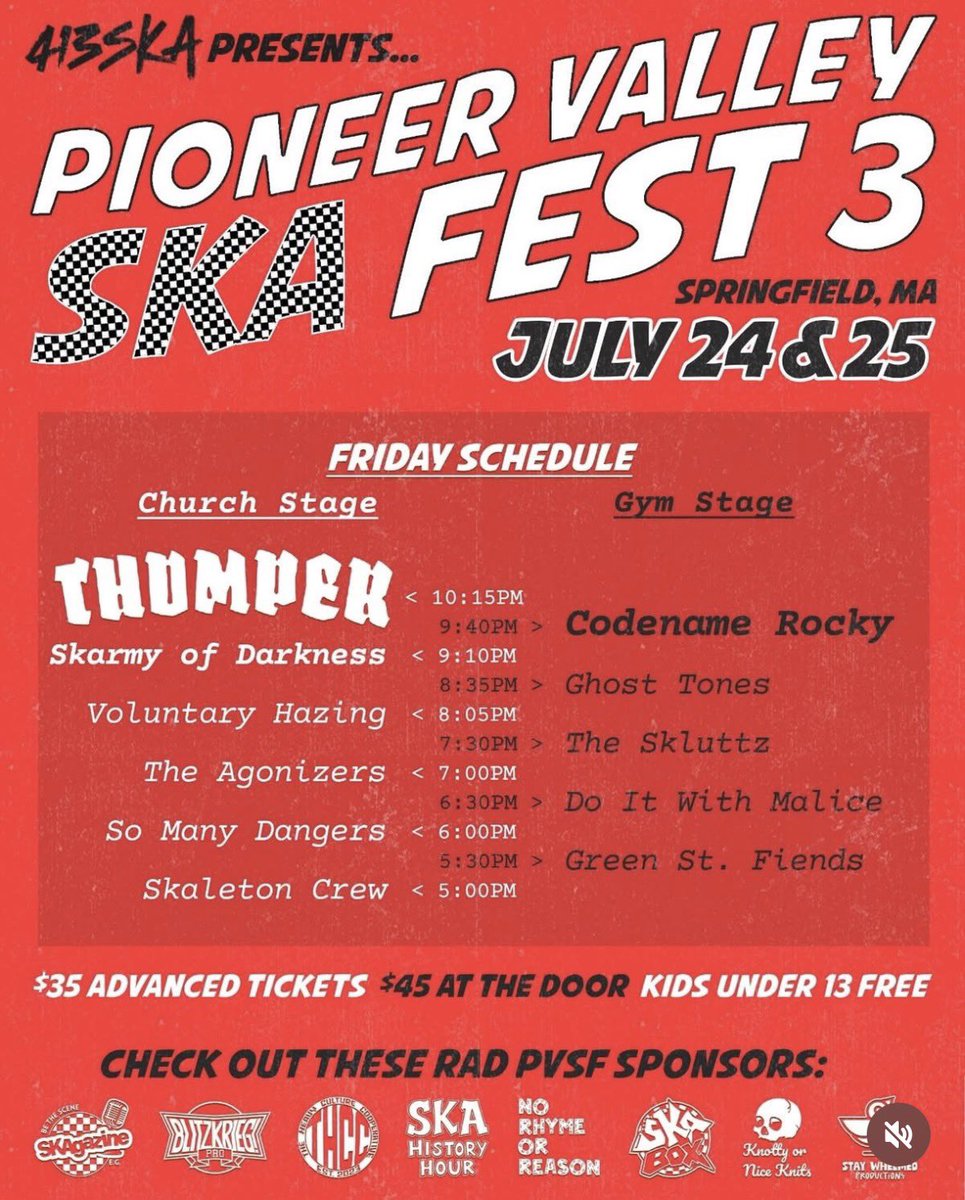 Skarmy_darkness's tweet photo. Two weeks from today!
The legendary Pioneer Valley Ska fest returns!
July 24-25th at @52sumner in beautiful Springfield, Ma!

(Photo: October 1998! Palmer! The old store! Shaun was dressed like a juggalo?)

#skarmyofdarkness #pioneervallyskafest #keepregular #pie https://t.co/N4LidpTgtO