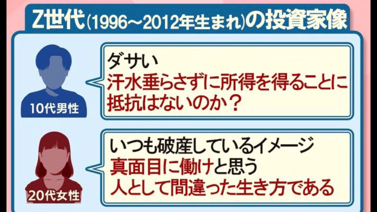 FIRE_07141866's tweet photo. 投資家のイメージ… https://t.co/p6811tgwk3