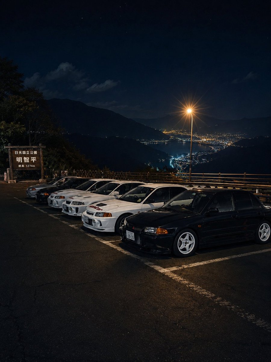 evo4hy's tweet photo. 今晩は🥵やっとこさ土日休みだ🤘
エボ画像夜新作＋リアレンジ😺
#ランエボ乗りと繋がろう2026年夏 https://t.co/OVLX0GF2QU