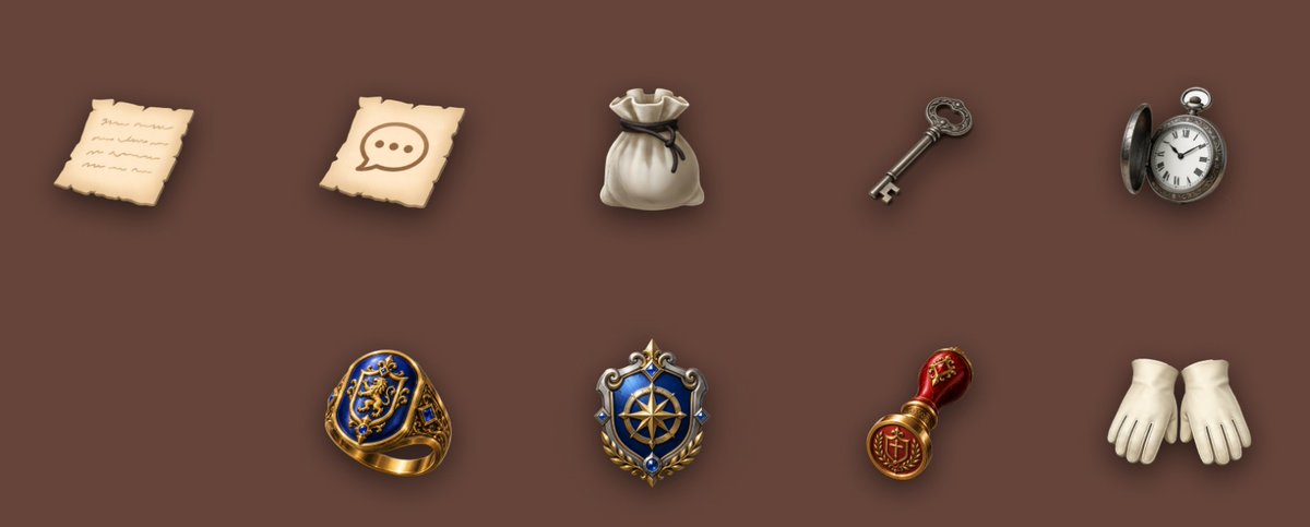MaliceWolves's tweet photo. New investigation items.

Some are useful.
Some are suspicious.
Some may be lying.

Which one would you check first?

▶️Steam: https://t.co/wu7JelL1cV
▶️TapTap: https://t.co/KLgwjnexPA

#WerewolfTheGloamingMalice #FeedbackFriday #IndieGame https://t.co/9Yqs2Hq1YZ